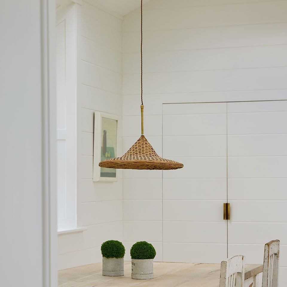Hanging Rattan Pendant