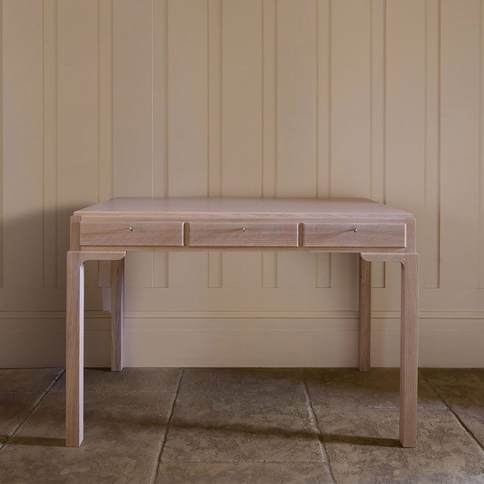 Swedish Desk in Whitewashed Oak
